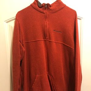 Columbia 1/4 zip pullover size LT